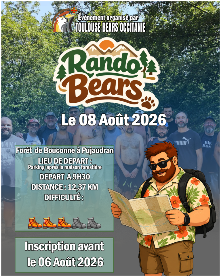 Rando’ Bears – Forêt de Bouconne