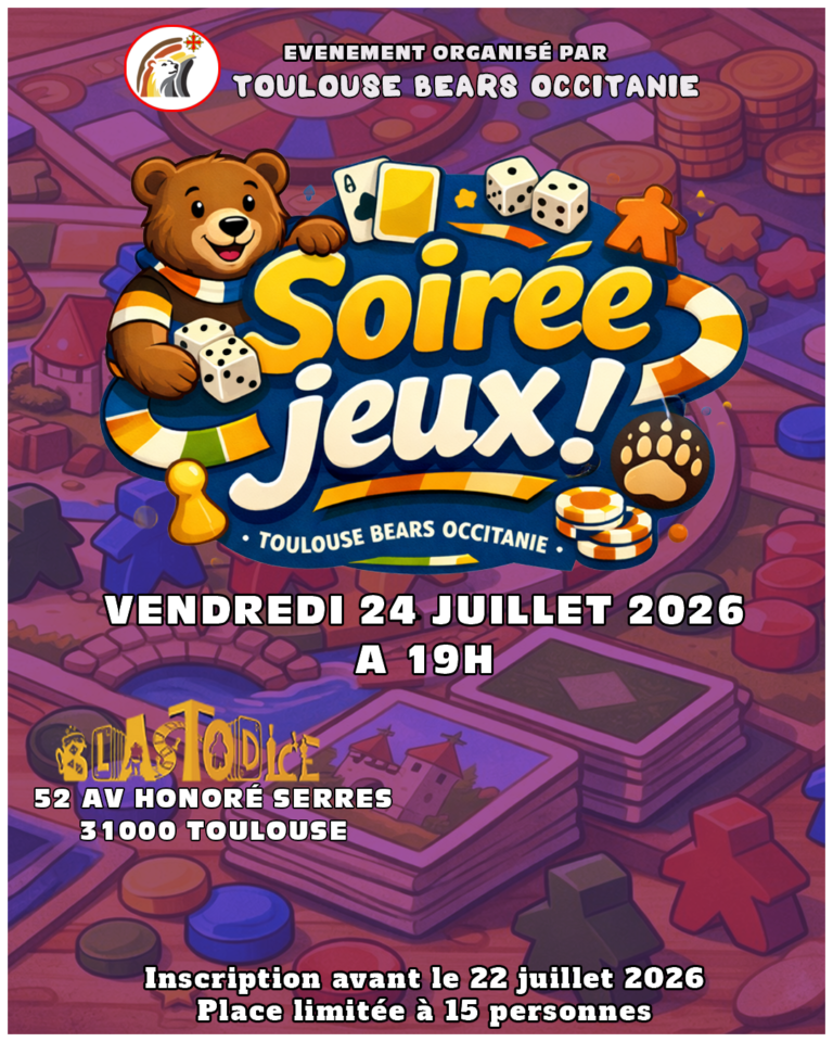 Soirée jeux de société